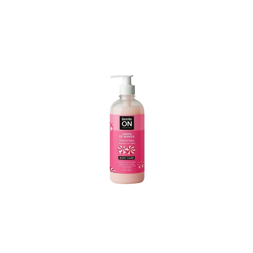 BETRES ON JABON MANOS FRESA Y NATA 500ML