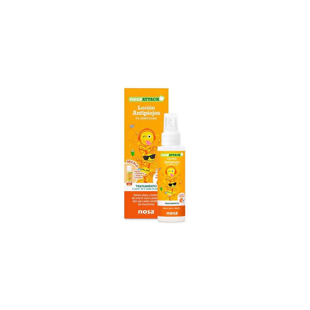 NOSA ATTACK LOCION 5% DIMETICONA ANTIPIOJOS 1 EN