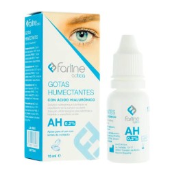 FARLINE OPTICA GOTAS HUMECTANTES AH 0.2% GOTAS OFTALMICAS ESTERILES 1 ENVASE 15 ML