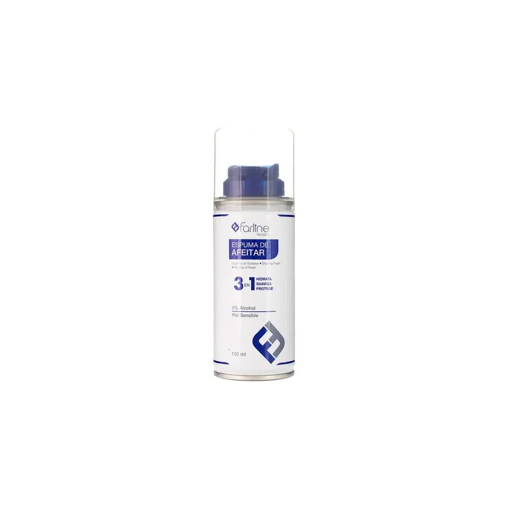FARLINE ESPUMA DE AFEITAR PIEL SENSIBLE 1 ENVASE 100 ML