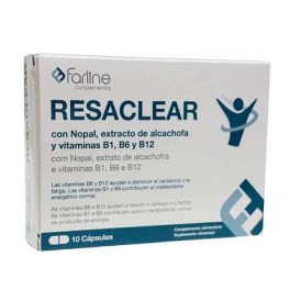 FARLINE COMPLEMENTOS RESACLEAR 10 CAPSULAS