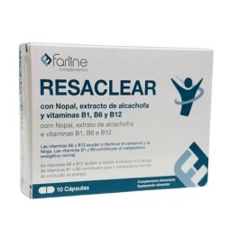 FARLINE COMPLEMENTOS RESACLEAR 10 CAPSULAS