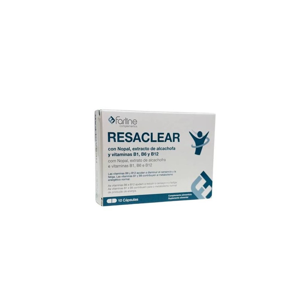 FARLINE COMPLEMENTOS RESACLEAR 10 CAPSULAS