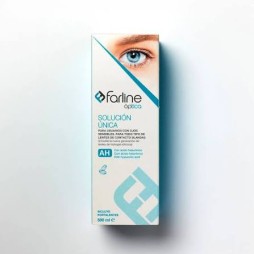 FARLINE OPTICA SOLUCION UNICA CON HIALURONICO 1 ENVASE 500 ML