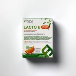 FARLINE COMPLEMENTOS LACTO B TO GO 10 SOBRES BUCODISPERSABLES 2 G