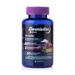 DORMIVITAS GUMMIES 60 CARAMELOS DE GOMA SABOR CEREZA