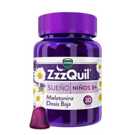 ZZZQUIL SUEÑO 3+ 30 GUMMIES SABOR FRUTOS DEL BOSQUE
