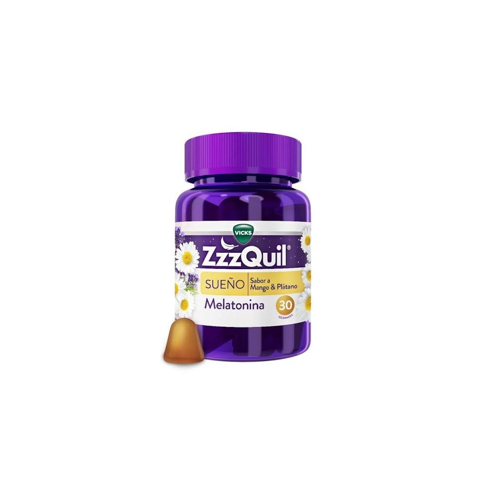 ZZZQUIL NATURA 30 GUMMIES SABOR MANGO & PLATANO