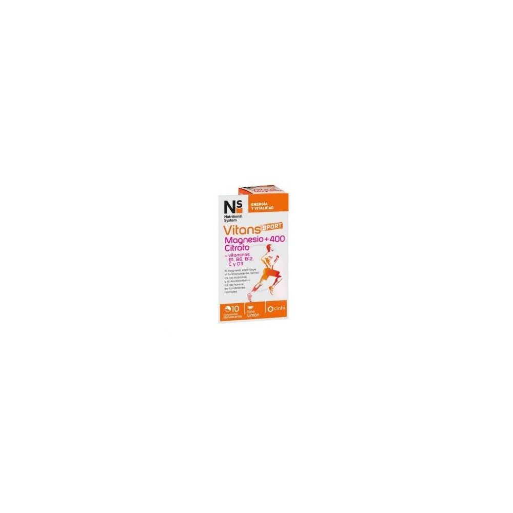NS VITANS MAGNESIO CITRATO +400 10 COMPRIMIDOS E