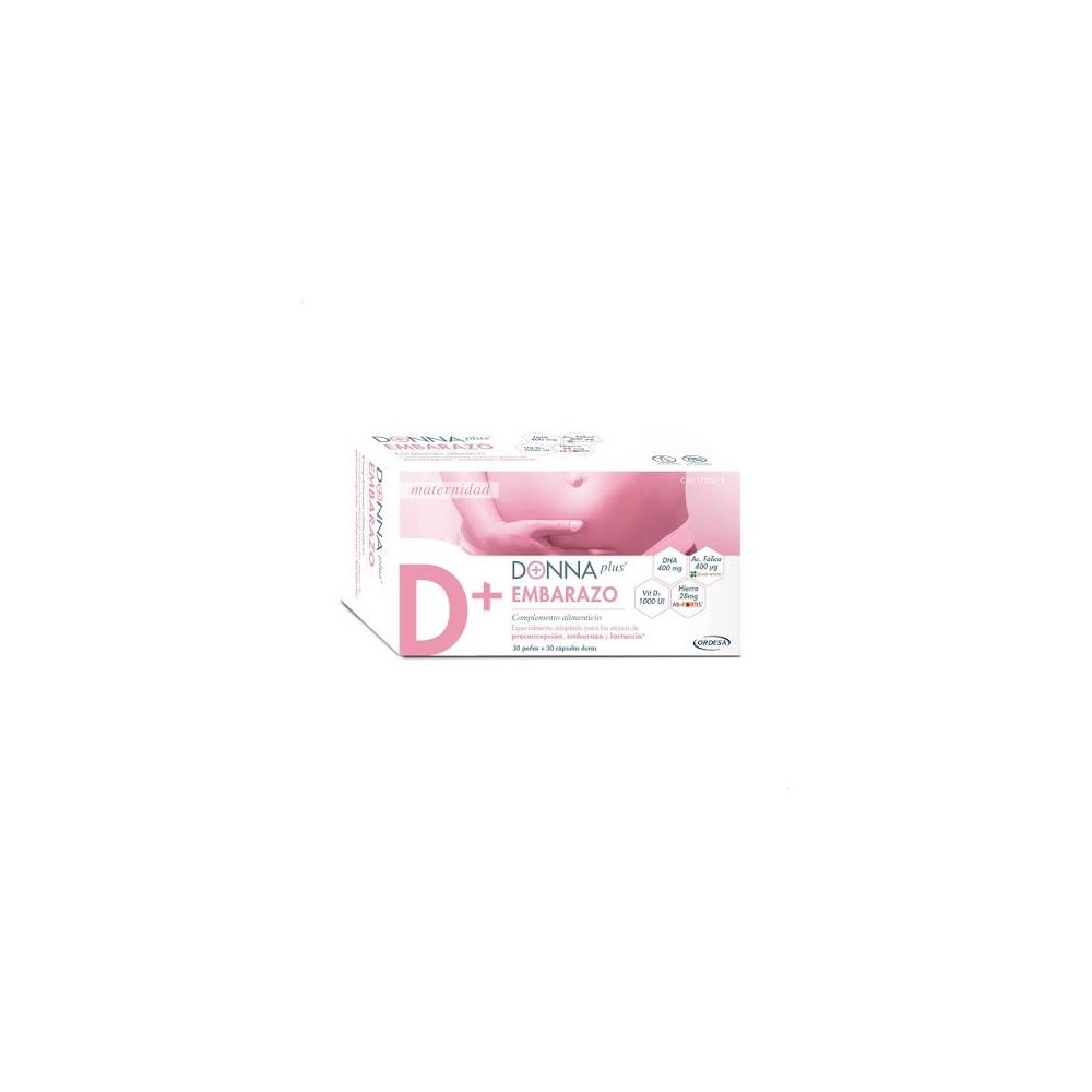 DONNA PLUS+ EMBARAZO 30 PERLAS + 30 CAPSULAS DUR