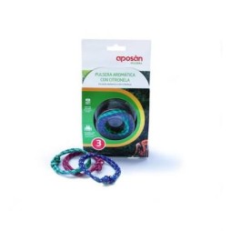 APOSAN PULSERA AROMATICA CITRONELA 3 UNIDADES