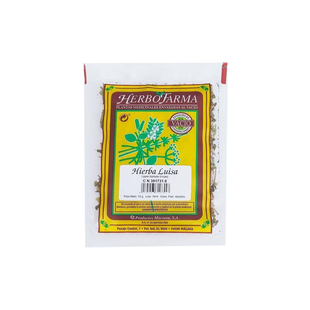 Herbofarma Hierbaluisa Al Vacio 15g