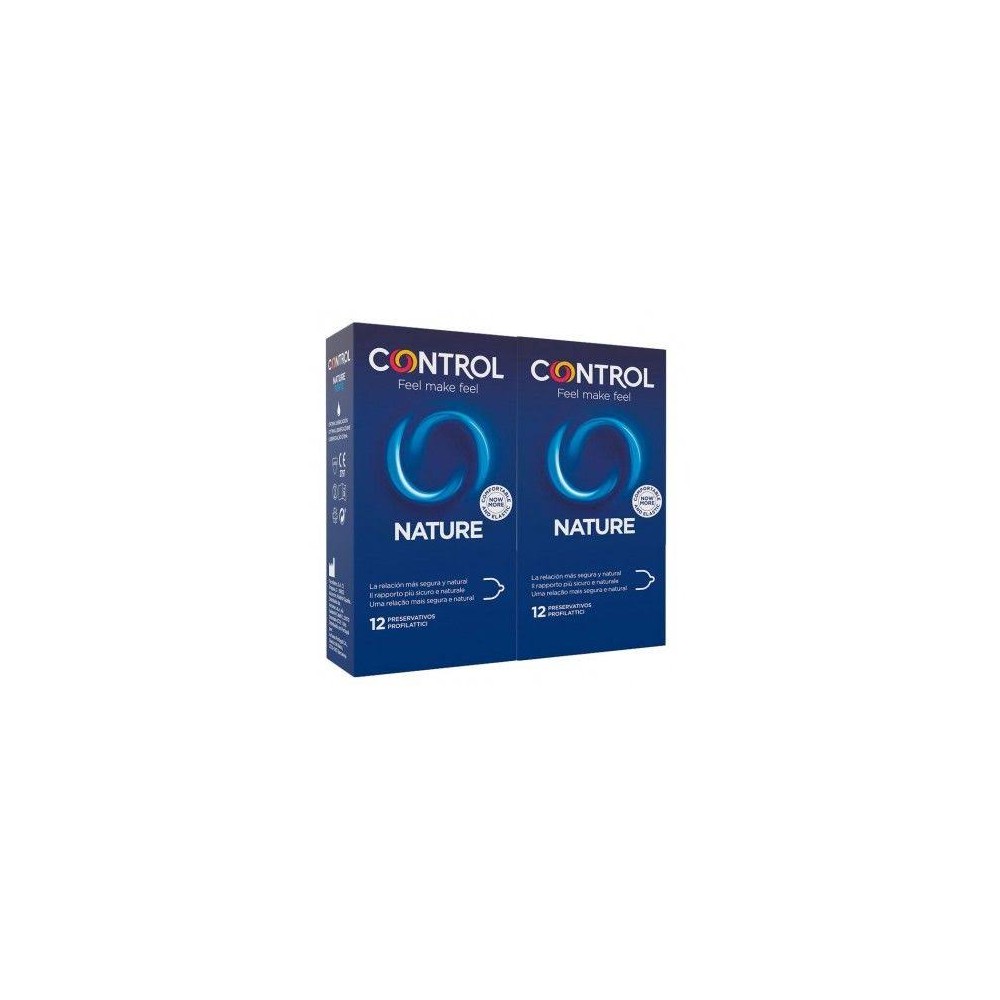 Control Pack Nature Preservativos 2x12uds
