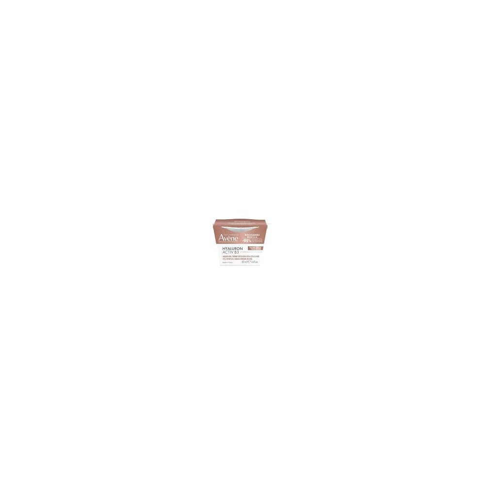 EAU THERMALE AVENE HYALURON ACTIV B3 AQUA GEL CREMA REGENERADORA CELULAR 1 ENVASE 50 ML ECO-REFILL