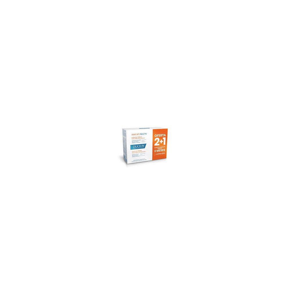 Ducray Anacaps Reactiv Caída del Cabello 90caps