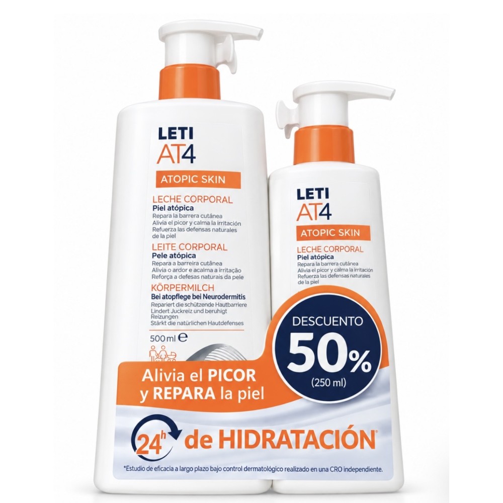 LETIA4 DUPLO LECHE CORPORAL 500ML + 250ML