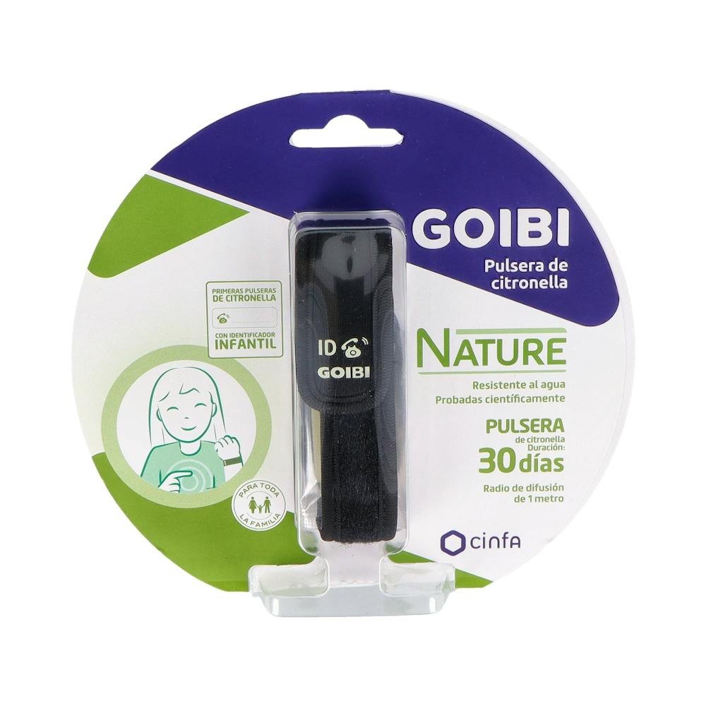 Goibi Nature pulsera de citronella negra 1ud