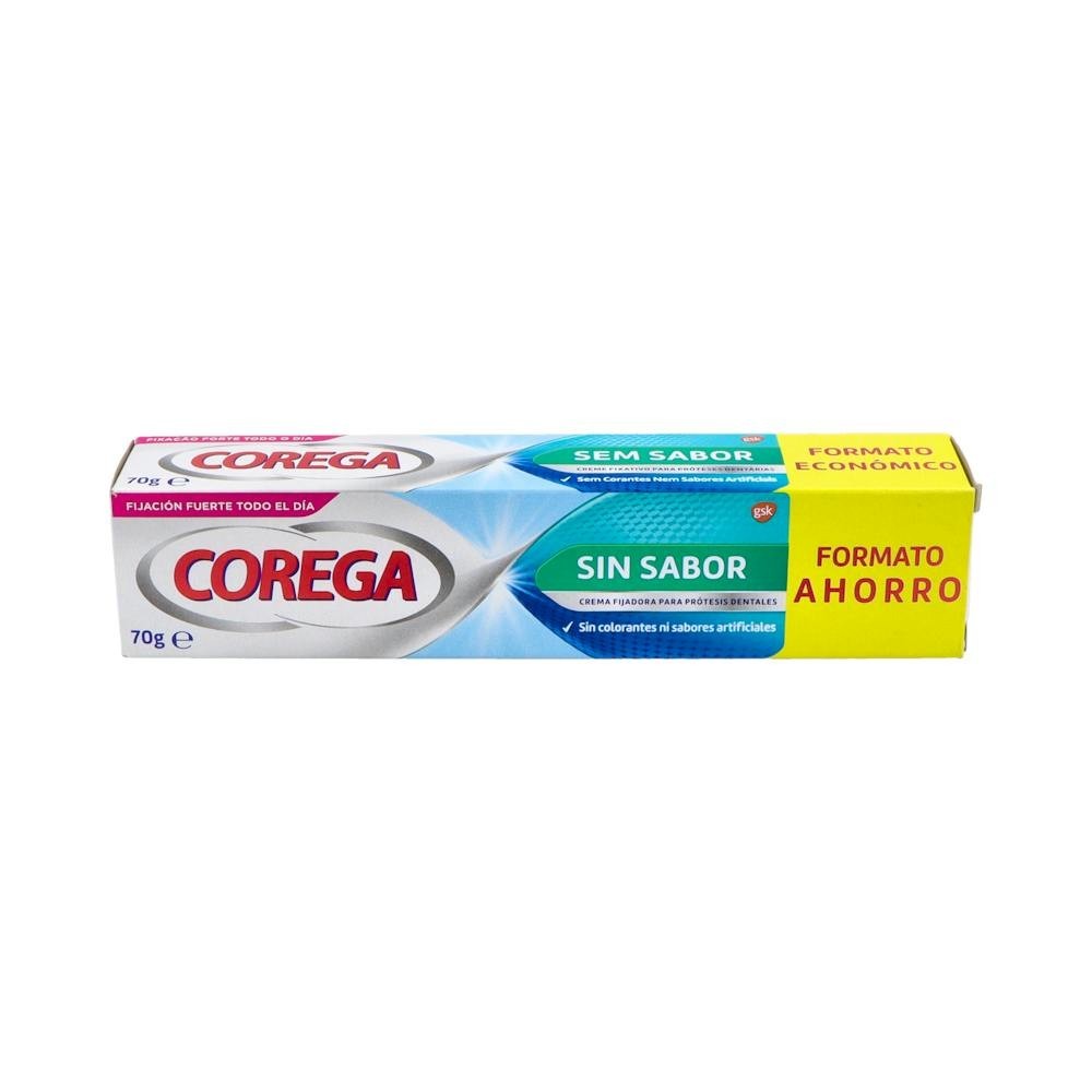 Corega Sin Sabor Crema Fijadora 70g