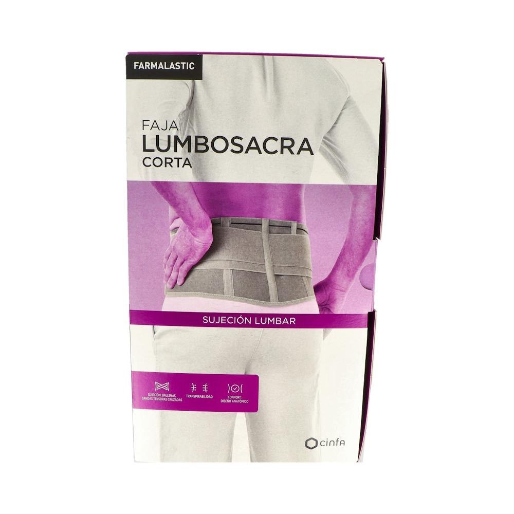 Farmalastic faja lumbar doble refuerzo T1 1ud