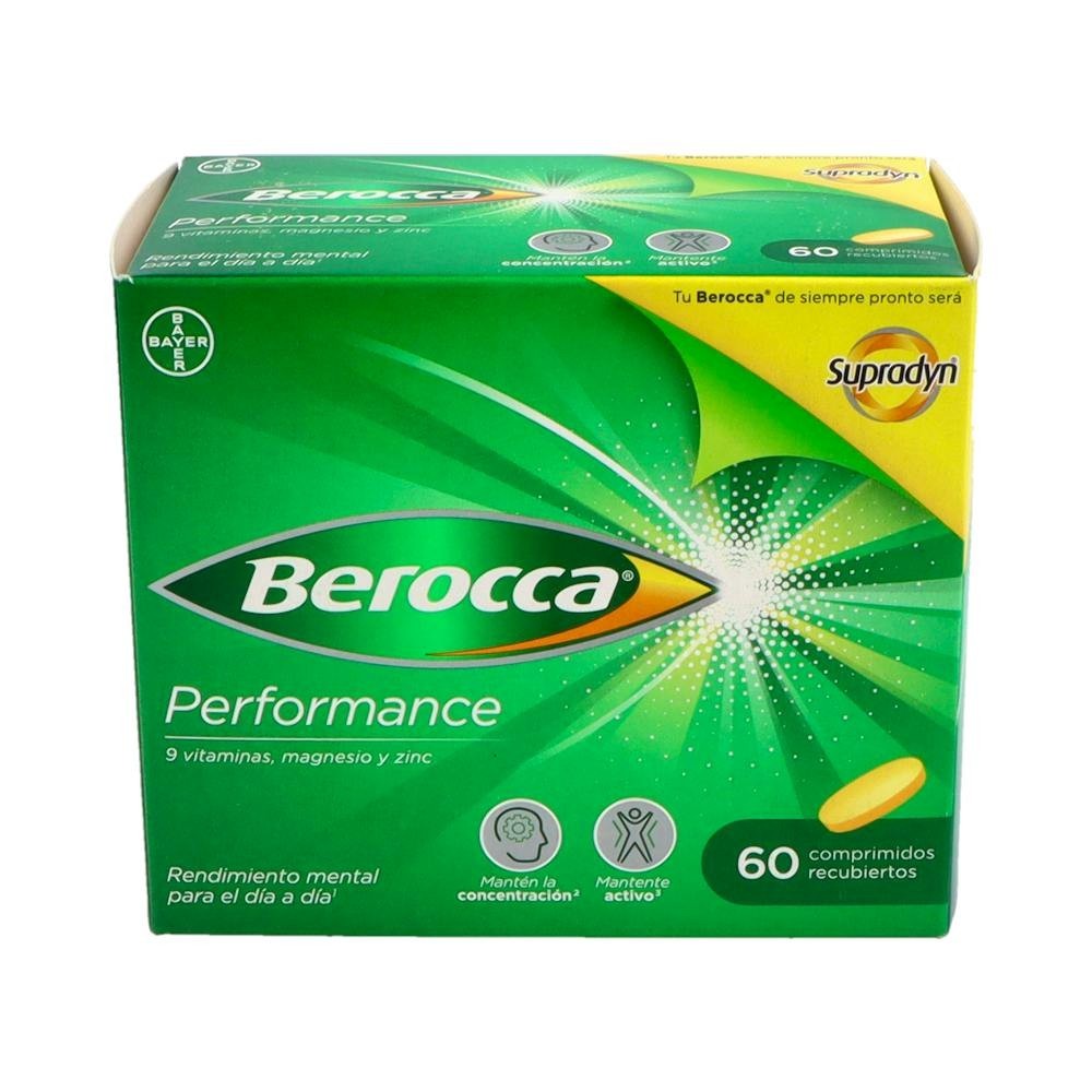 Berocca Performance Vitaminas y Rendimiento 60comp