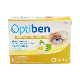 Optiben ojos irritados 10 monodosis