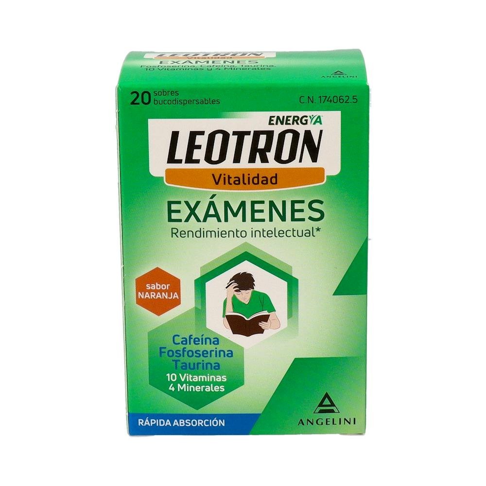 Leotron Exámenes 20 sobres bucodispersables
