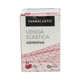 Farmalastic venda elástica adhesiva 7,5cmx4,5m 1ud