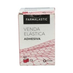 Farmalastic venda elástica adhesiva 7,5cmx4,5m 1ud