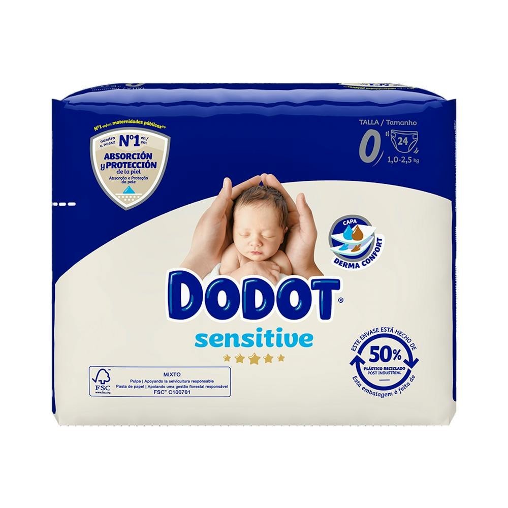 Dodot Sensitive T-0 DE 1.5-2.5 Kg 24uds