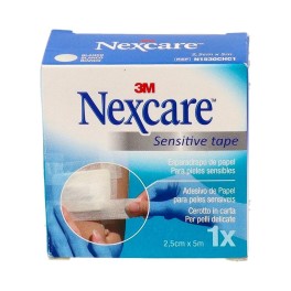Nexcare Esparadrapo Papel Blanco 5m x 2,5cm 1ud