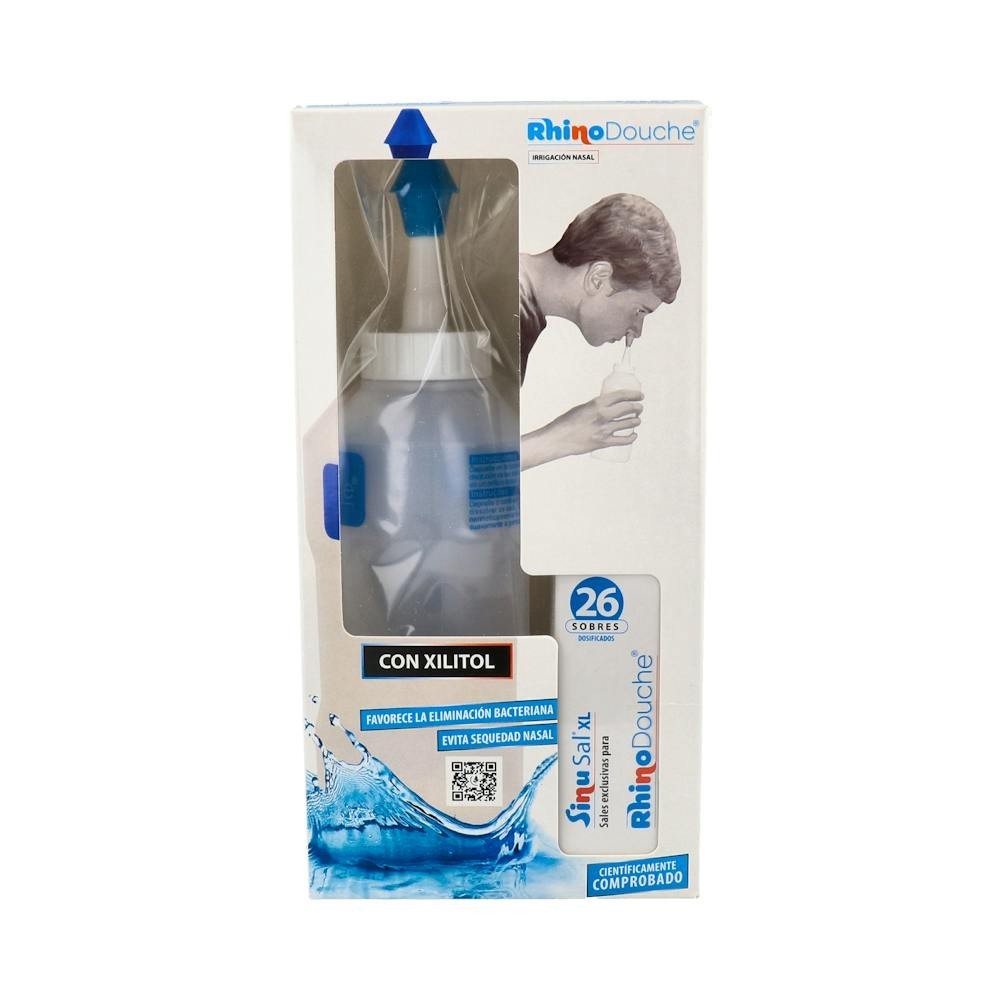 Rhinodouche Irrigador Nasal + Rhinodouche Sal 26 Sobres