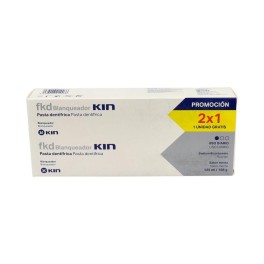 Kin Fkd Pasta Dental Blanqueadora 2x125ml 