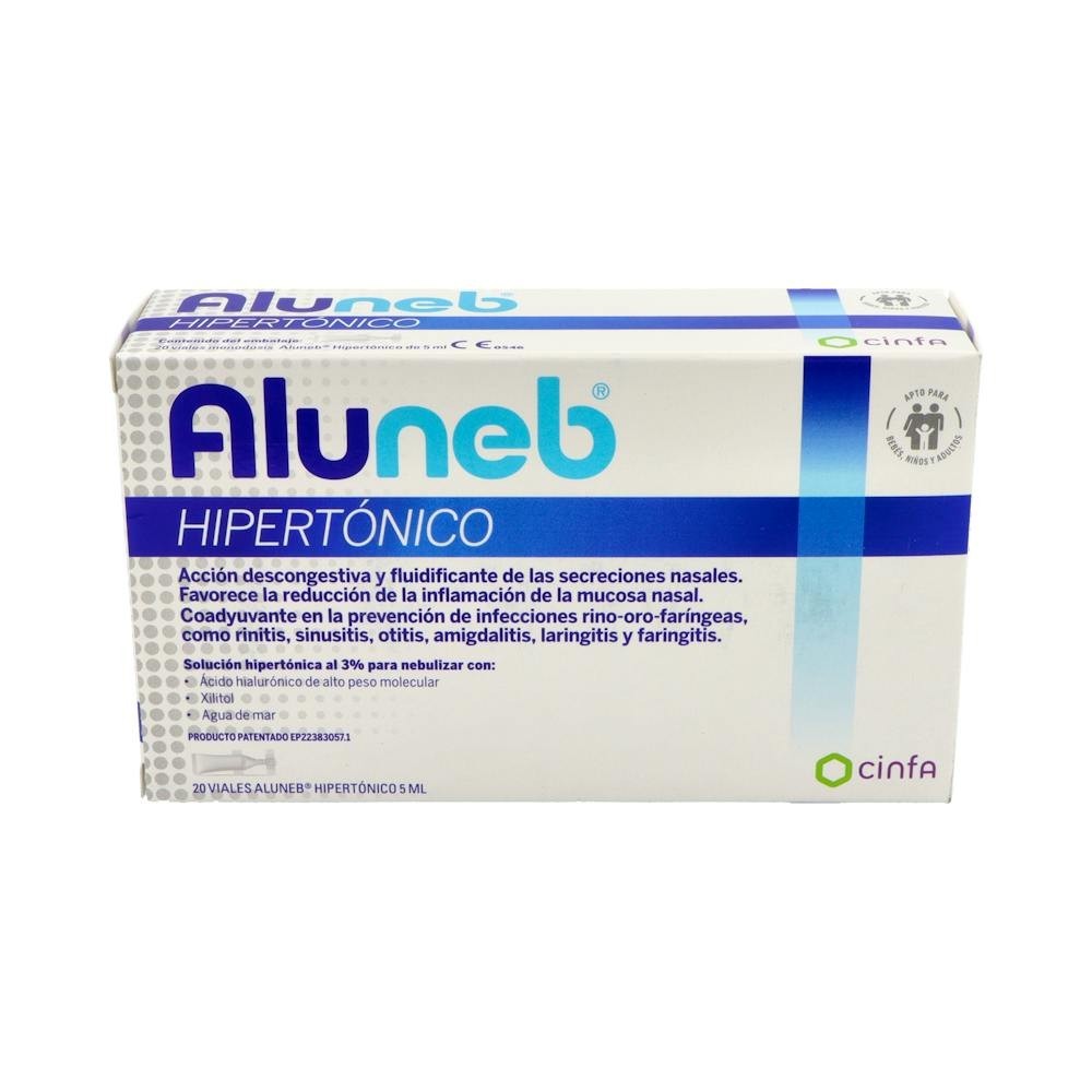 Aluneb Hipertónico 20 Viales 5ml