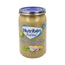 Nutriben Potito Verduritas Con Lenguado 235Gr