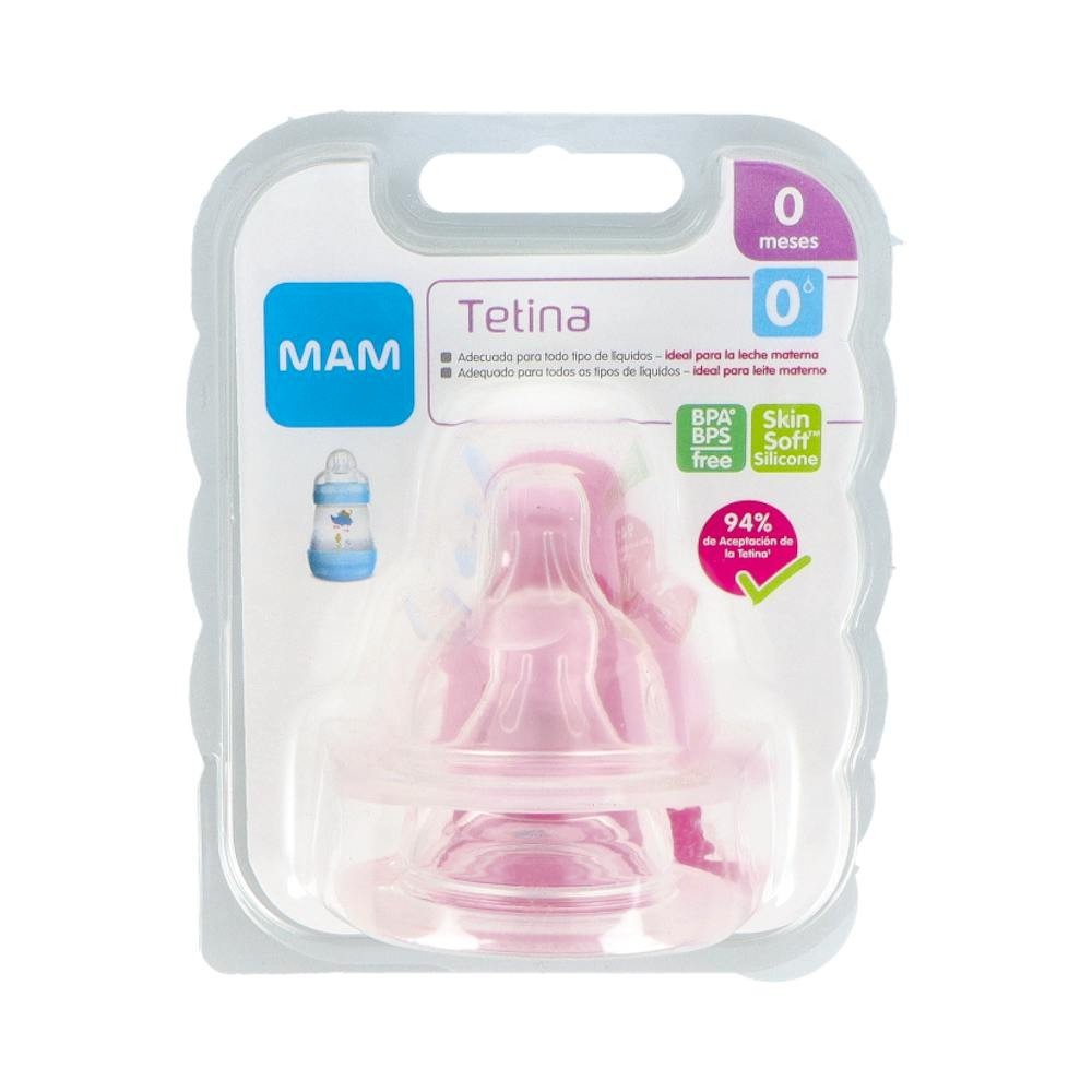 Mam Tetina Silicona 0 Meses 2ud