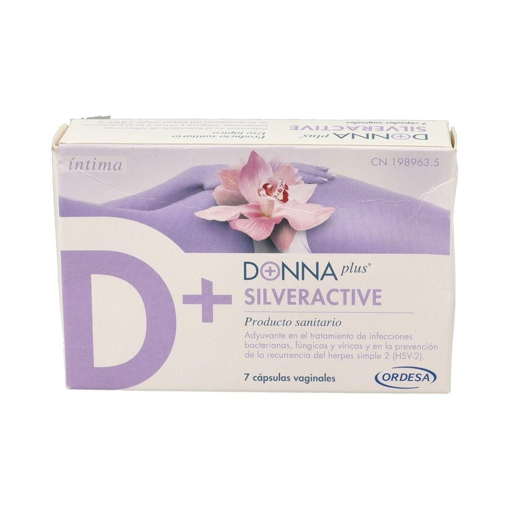 DonnaPlus+ Silveractive Vaginal 7caps