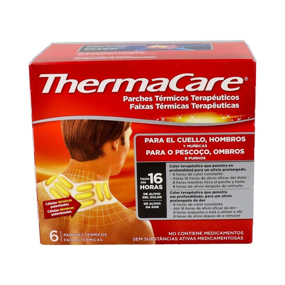 ThermaCare Parches Térmicos Cuello, Hombros, Muñecas 6uds