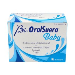 Bi-Oralsuero Baby 4 sobres