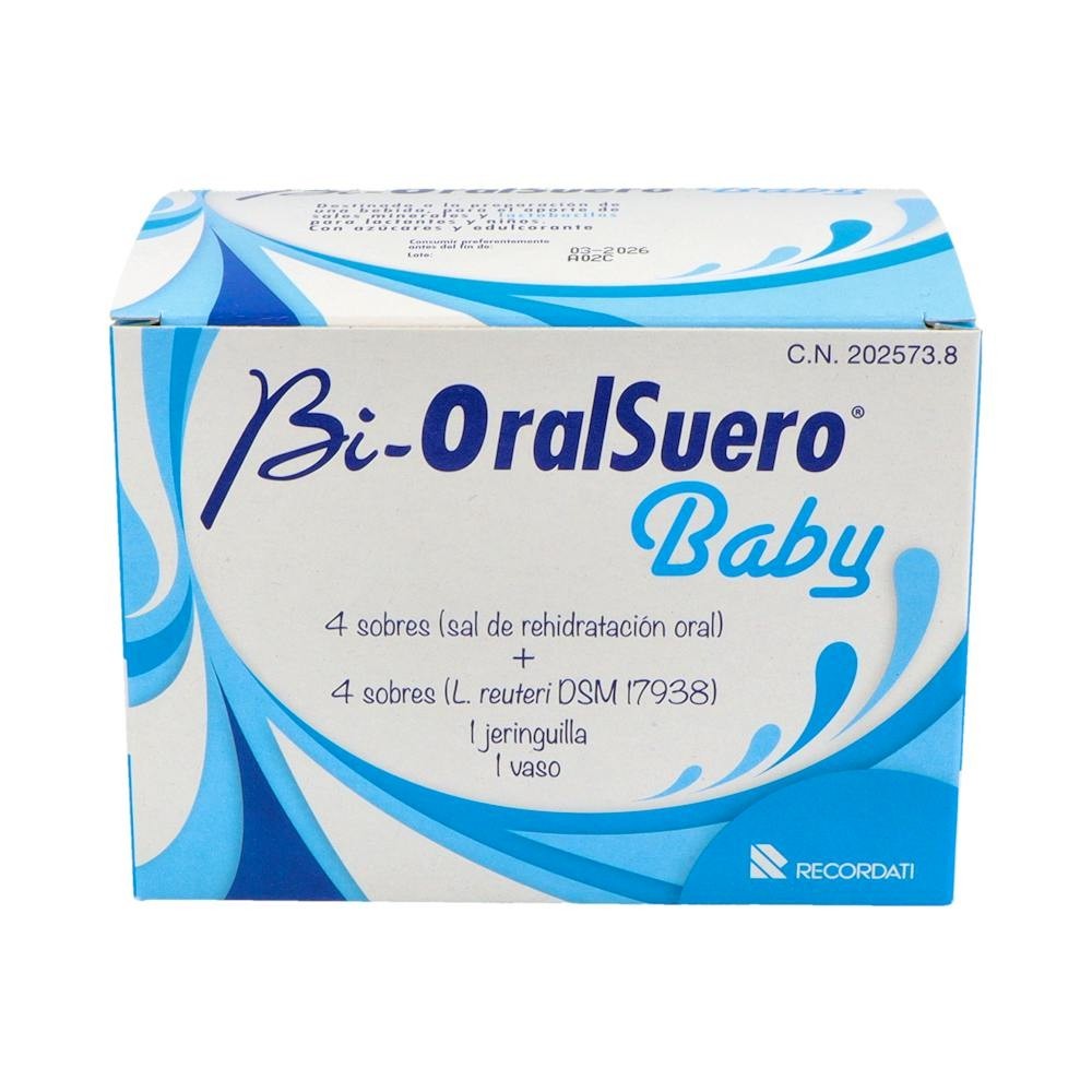 Bi-Oralsuero Baby 4 sobres