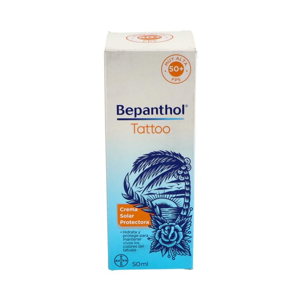 Bepanthol Tattoo Crema Solar Protectora SPF50+ 50ml