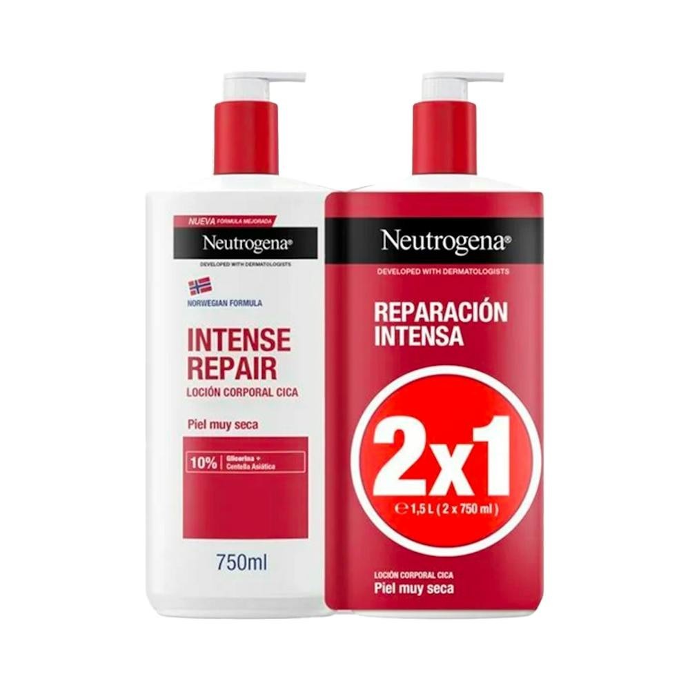 Neutrogena Intense Repair Loción Corporal  2x750ml