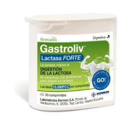 Normon Gastroliv Lactasa Forte 30comp