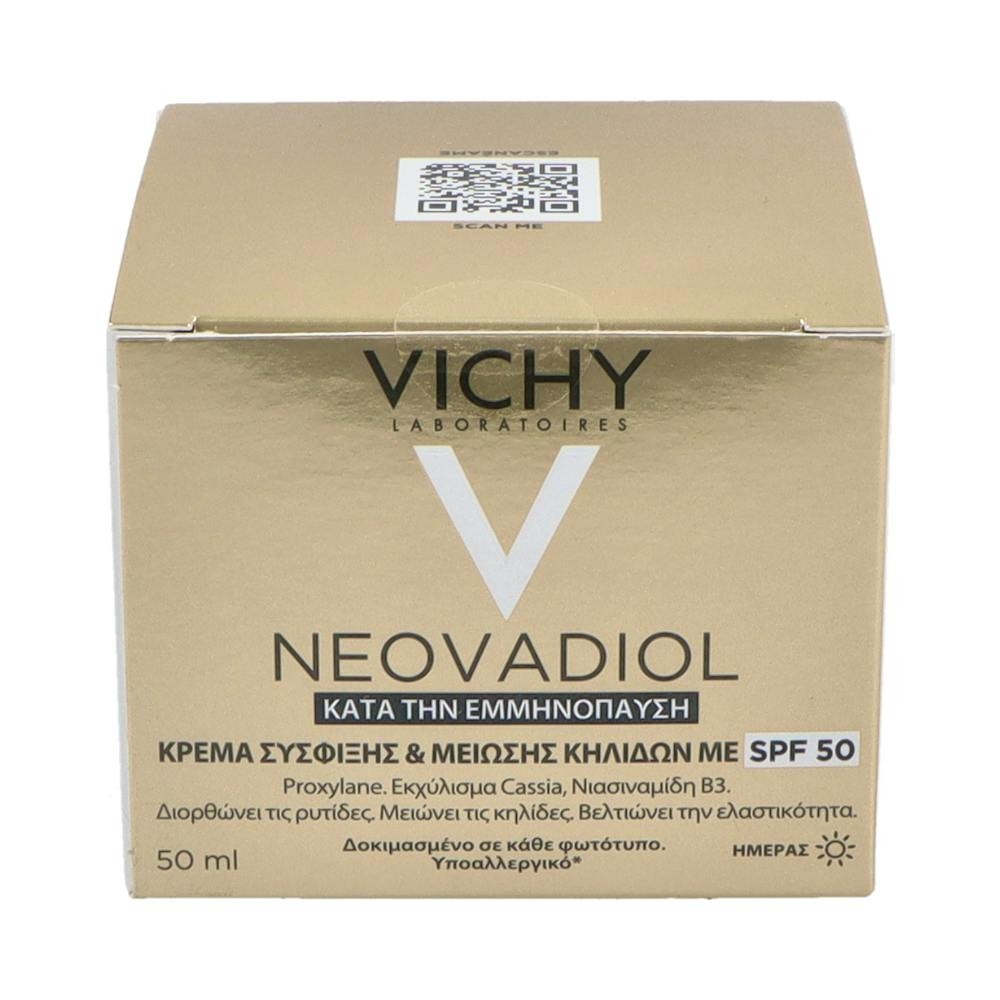 VICHY NEOVADIOL PERI & POST-MENOPAUSIA CREMA REDENSIFICANTE ANTIMANCHAS SPF 50 1 TARRO 50 ML