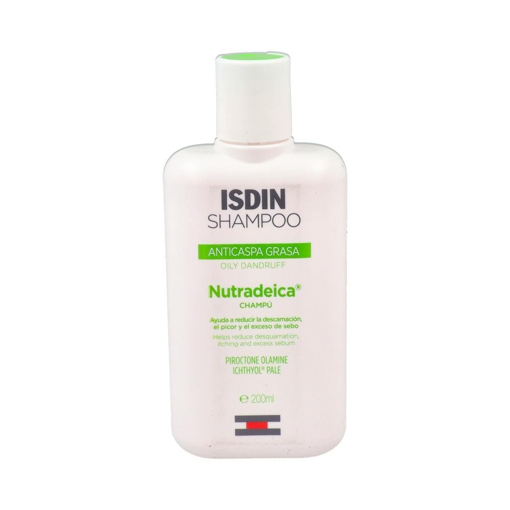 ISDIN Shampoo Nutradeica Champú Anticaspa Grasa 200ml
