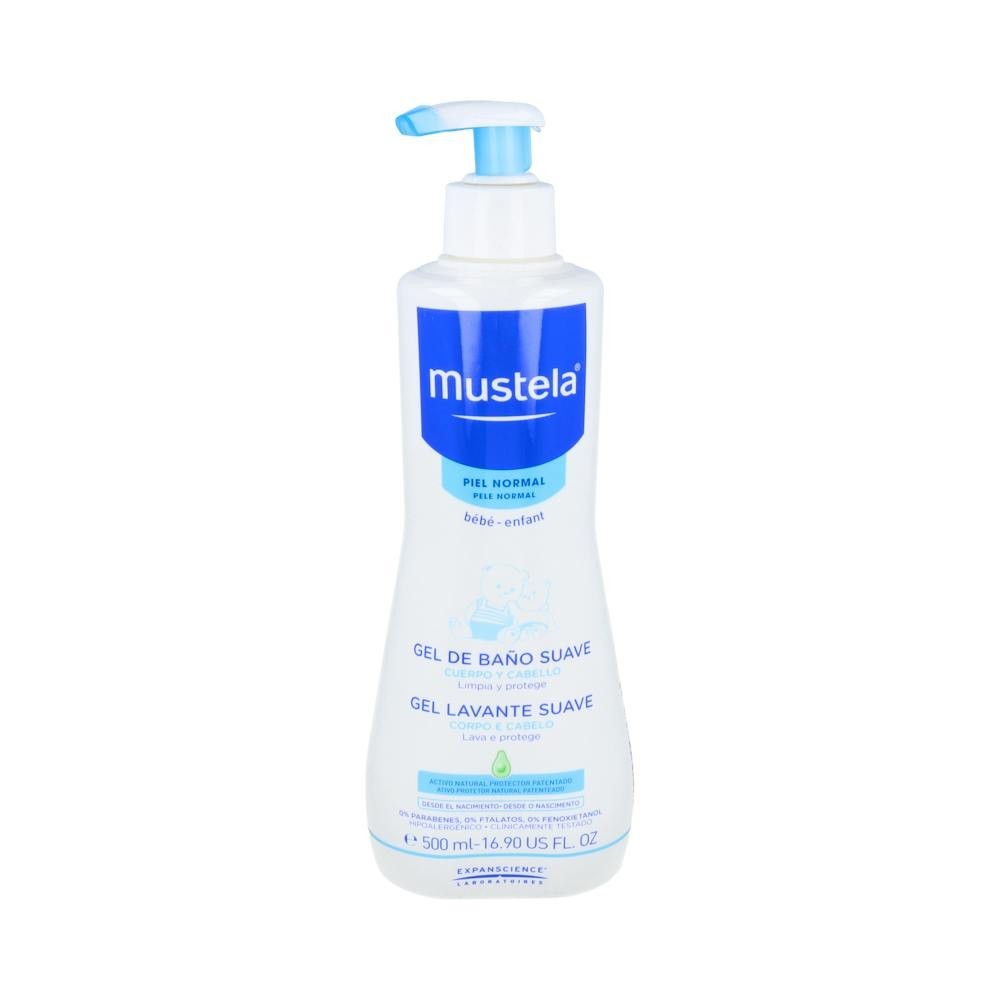 Mustela Gel De Baño Suave Con Aguacate Bio 500ml
