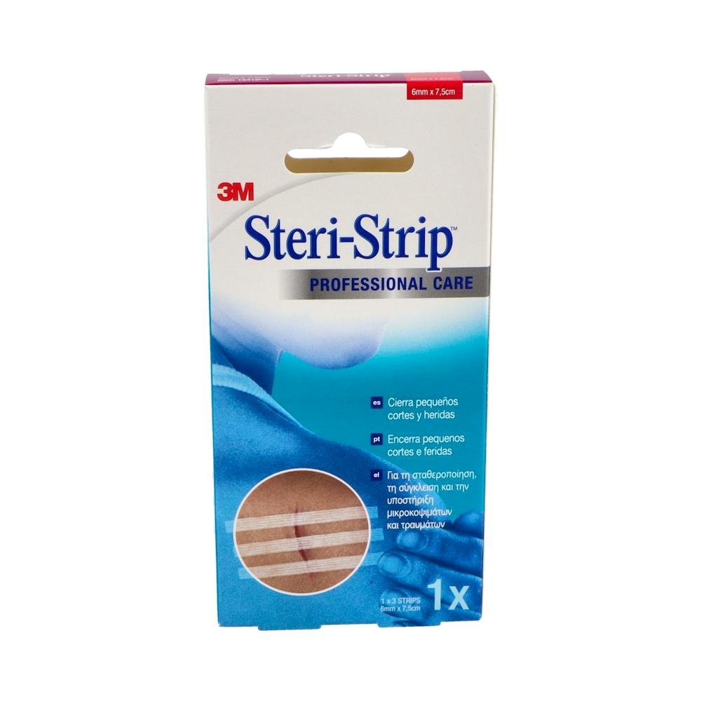 Steri Strip tiras de sutura cutánea 75mm x 6mm