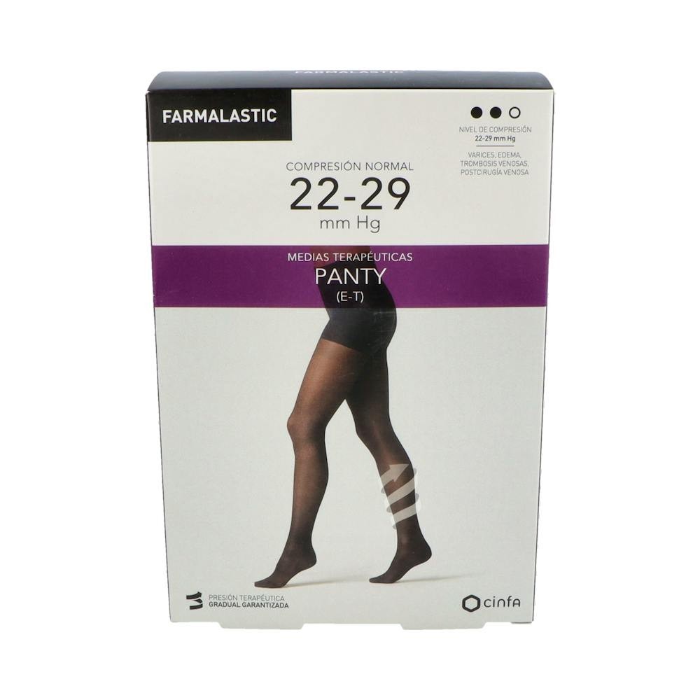 Farmalastic panty-media hasta la cintura (E-T) compresión normal T-reina plus beige